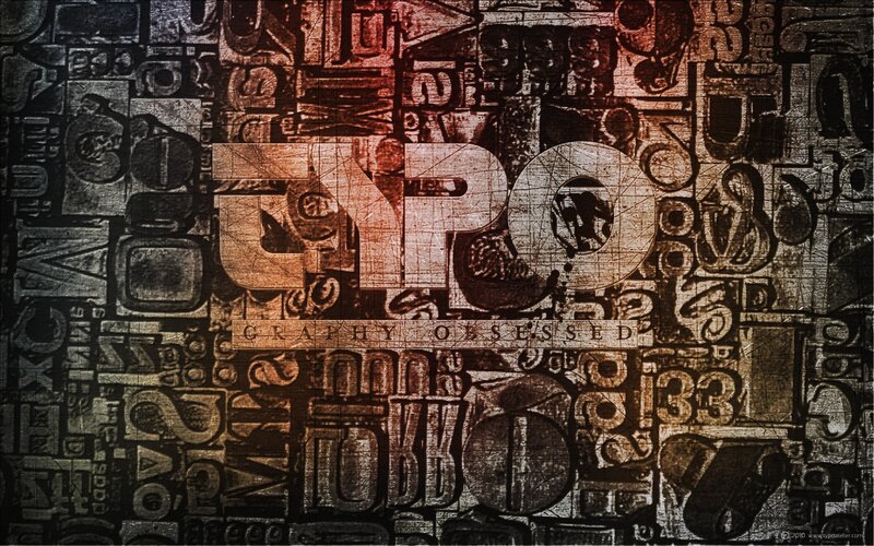 Typography Collage
