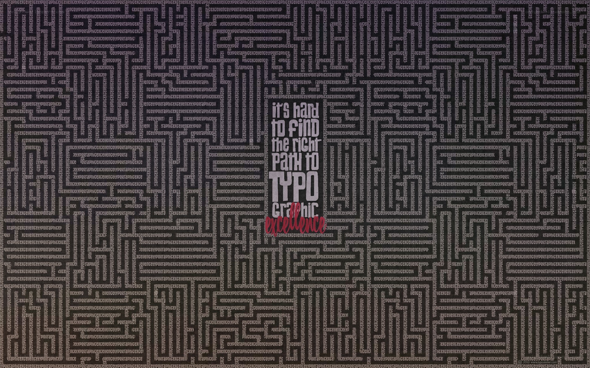 typography excellence text art