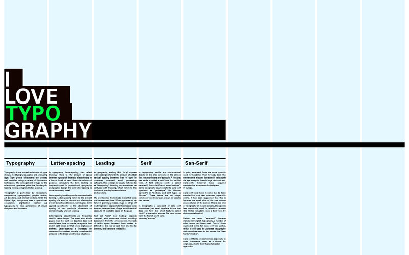 Typography Guide Overview
