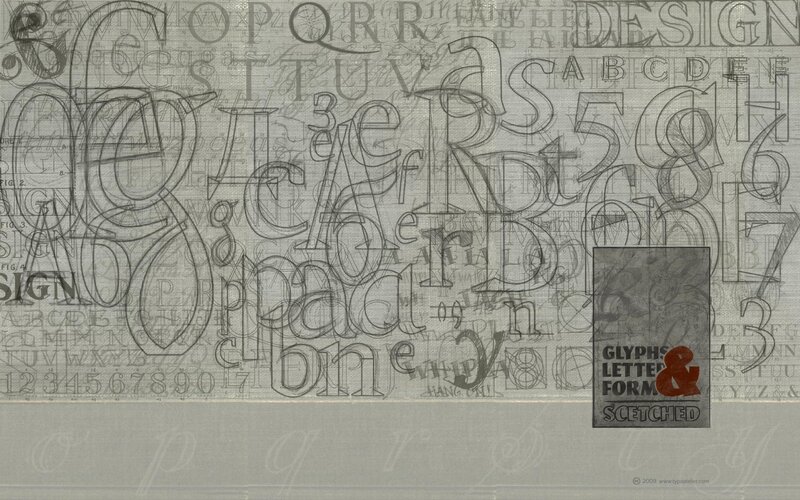 Typography sketch design
