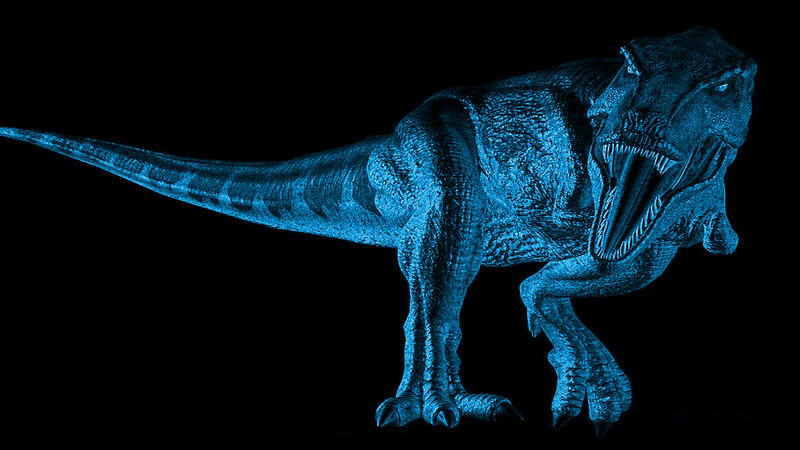 Tyrannosaurus Rex — Blue