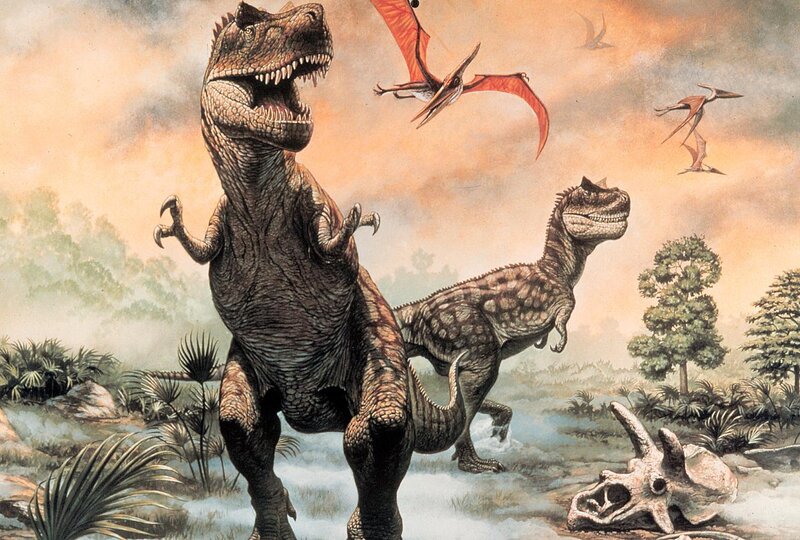 Tyrannosaurus Rex — Brown, Dramatic