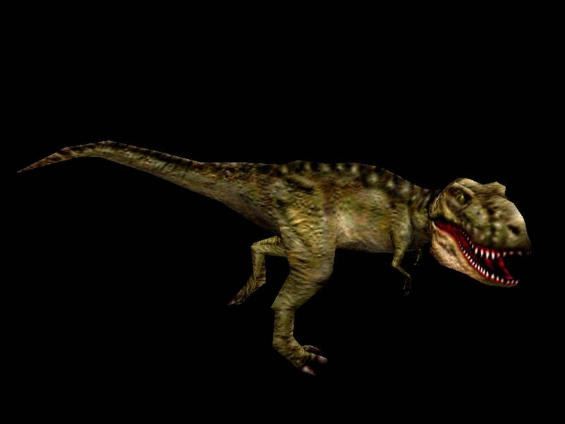 Tyrannosaurus Rex — Green, Aggressive