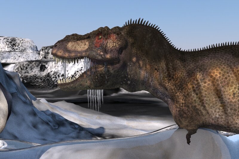 Tyrannosaurus Rex in Ice