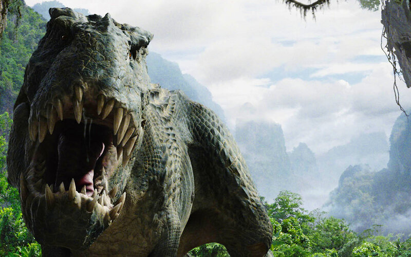 Tyrannosaurus Rex roaring