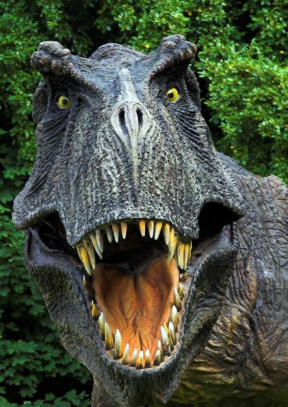 Tyrannosaurus Rex statue