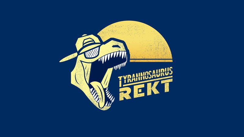 Tyrannosaurus Wearing Hat