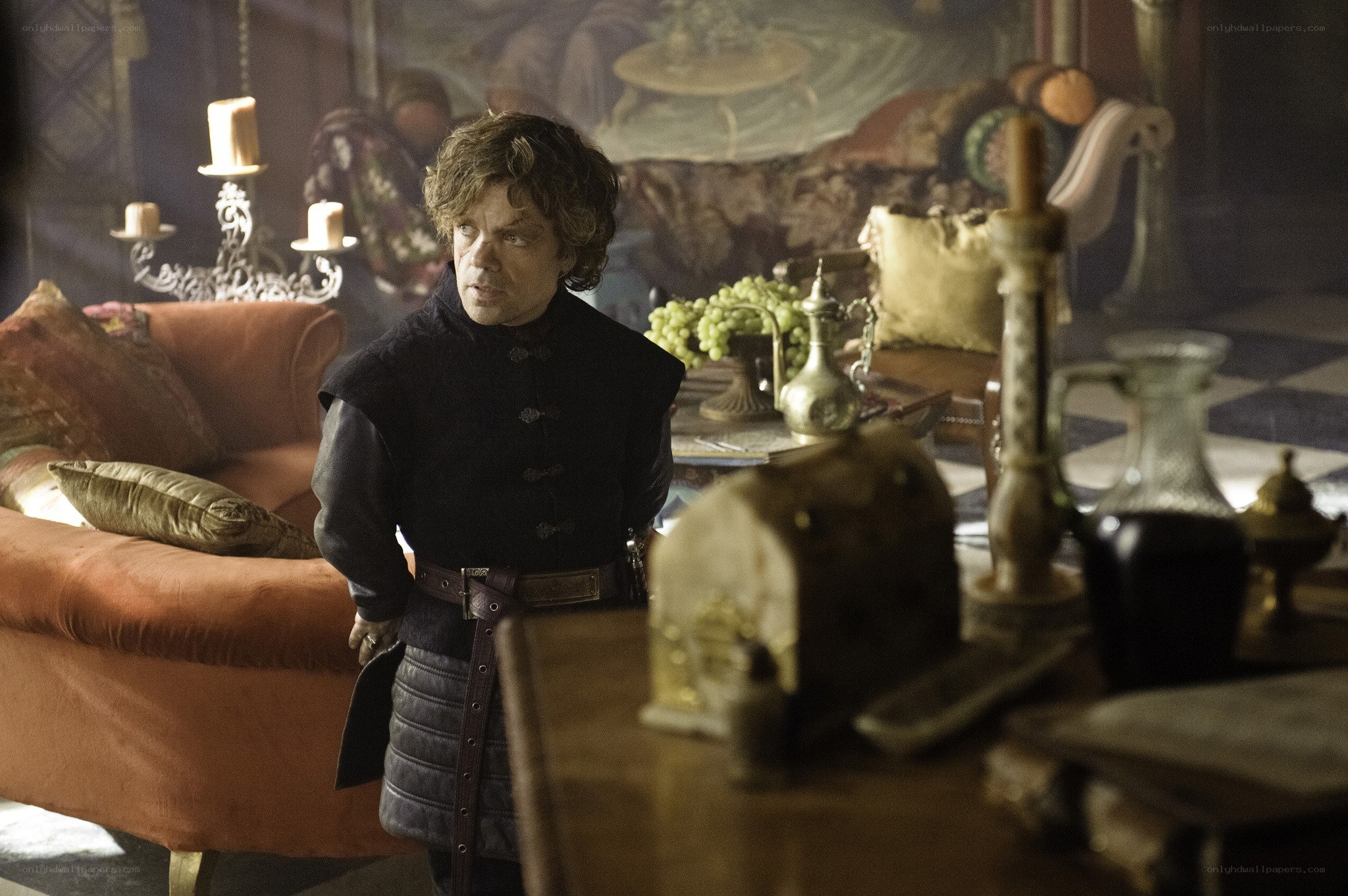 Tyrion Lannister in a room