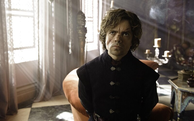 Tyrion Lannister in a tense moment