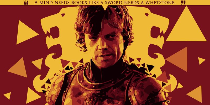 Tyrion Lannister Portrait — Red