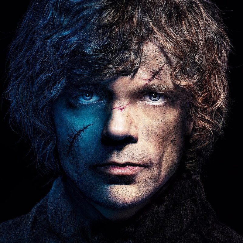 Tyrion Lannister with facial scars