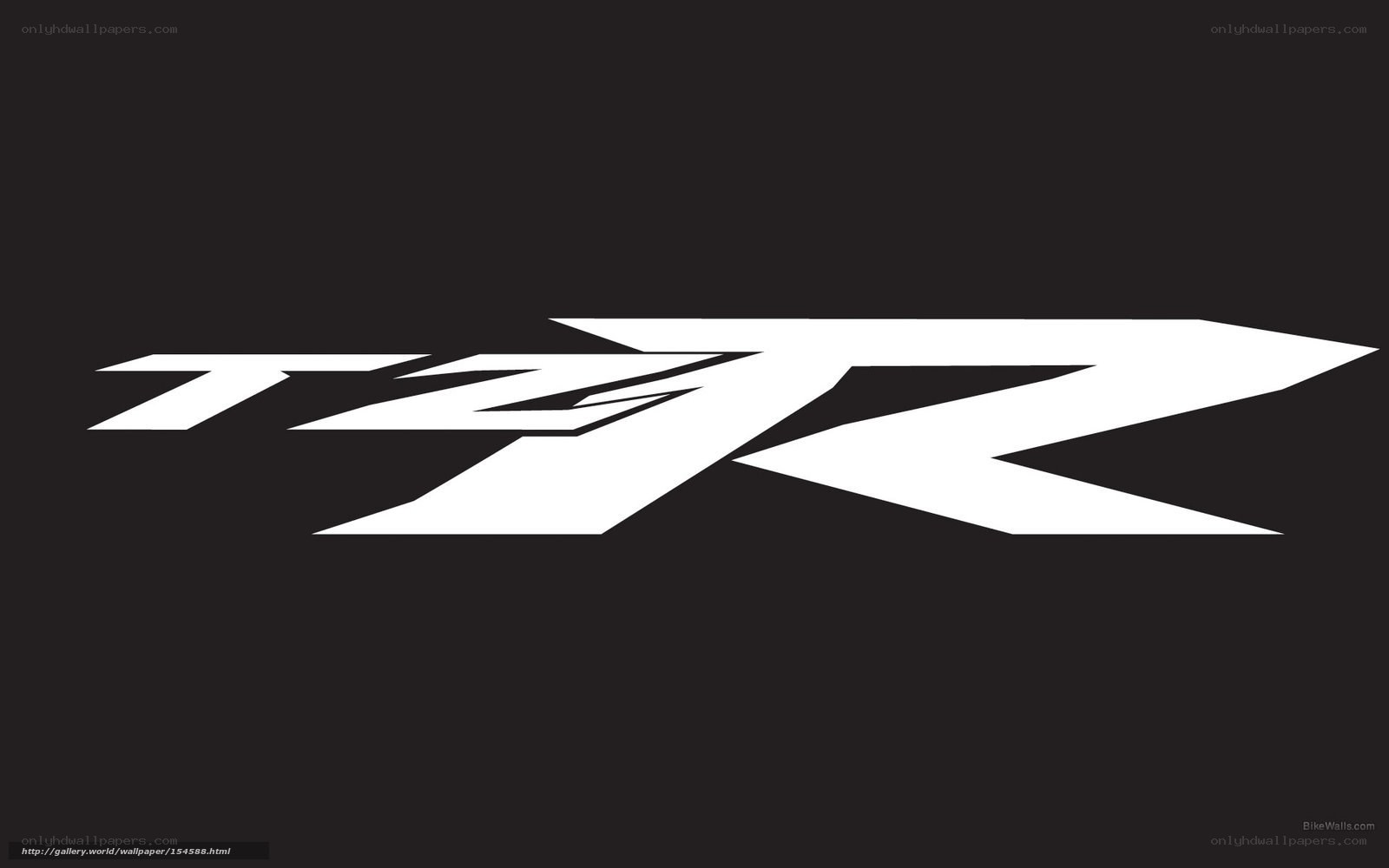 TZR logo on black background