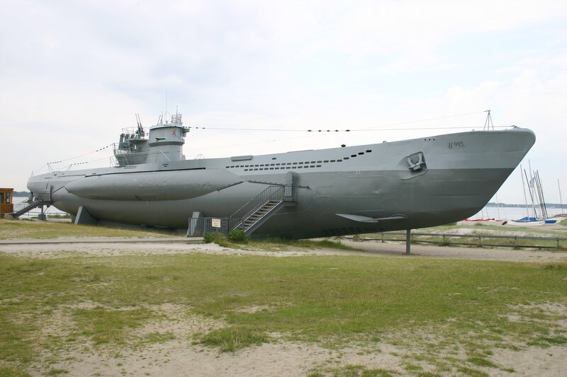 U-995 Submarine — Gray