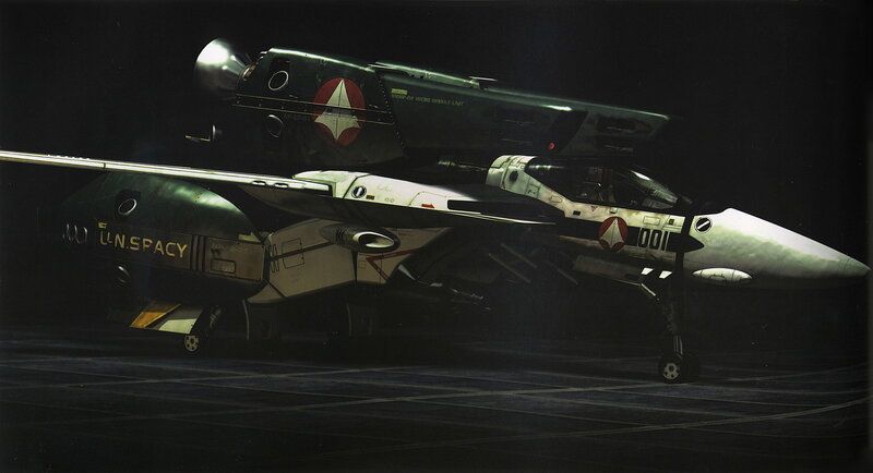 U.N. Spacy fighter jet
