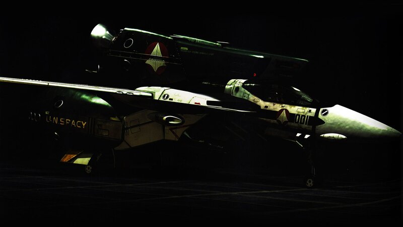 U.N. Spacy fighter jet