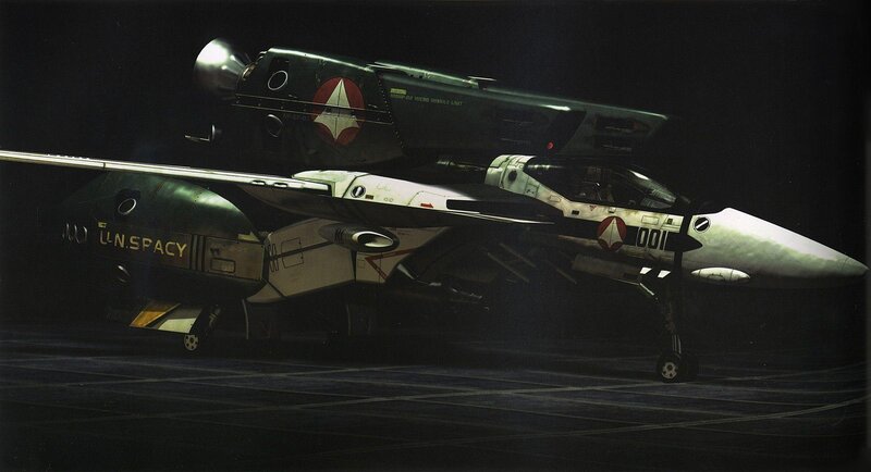 U.N. Spacy Fighter Jet — Black