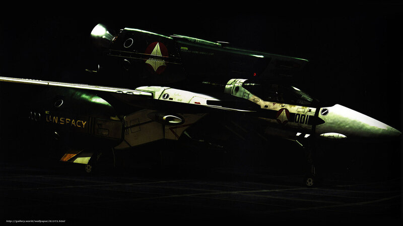 U.N. Spacy fighter jet