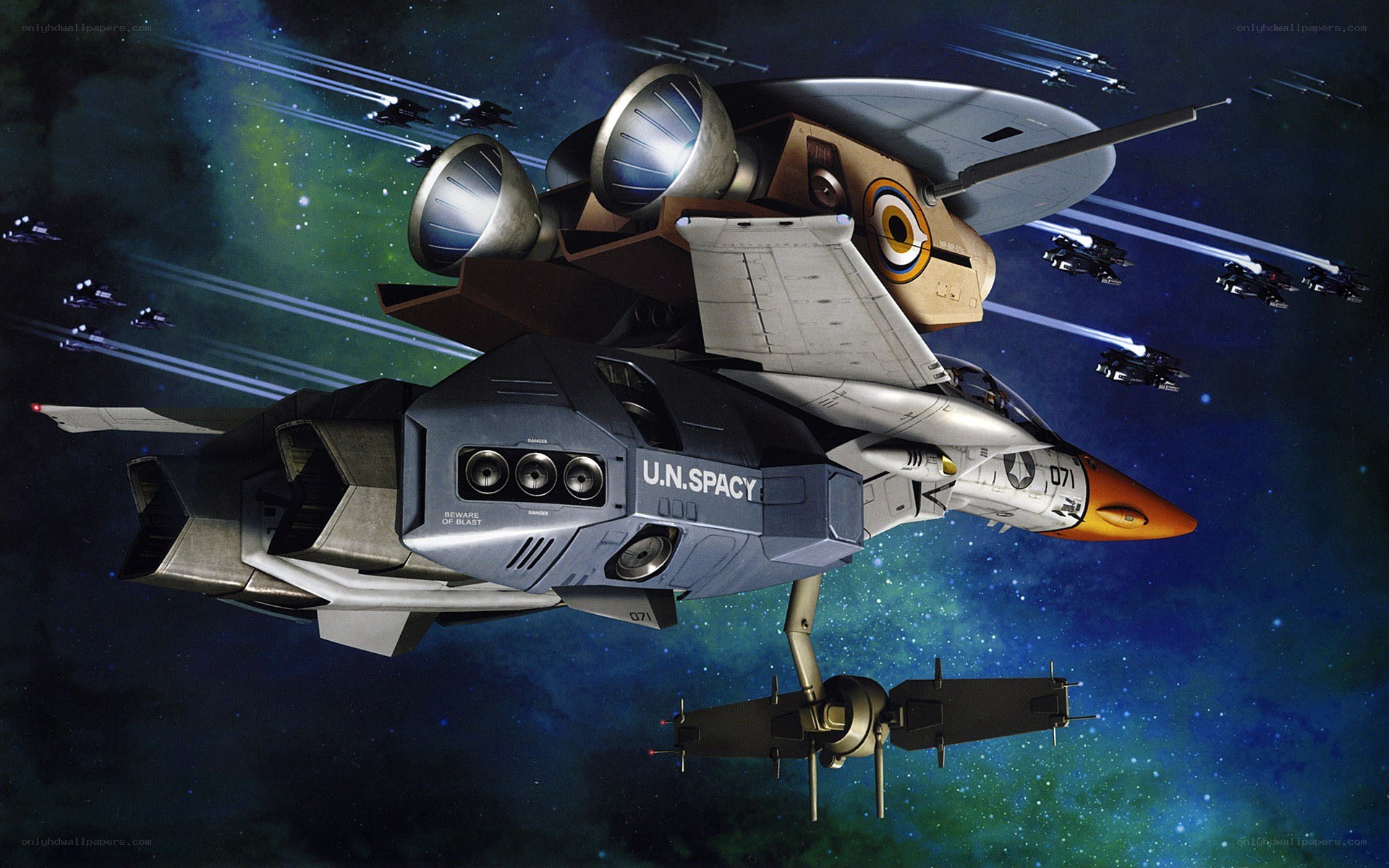 U.N. Spacy fighter squadron