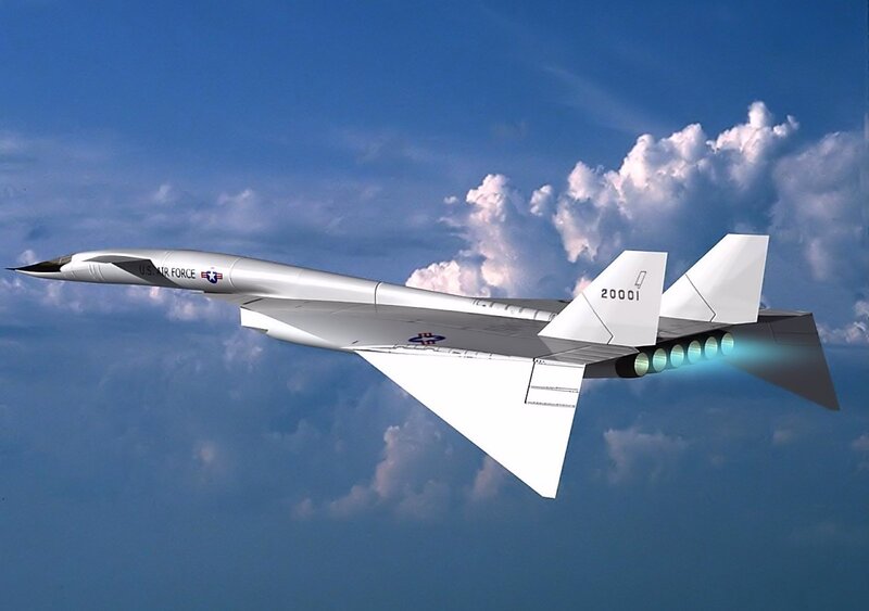 U.S. Air Force Aircraft — Blue, Dramatic