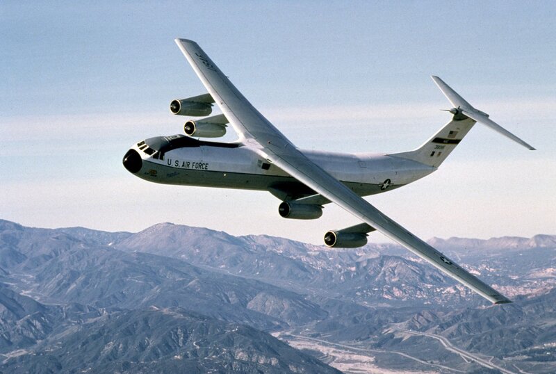 U.S. Air Force aircraft in flight