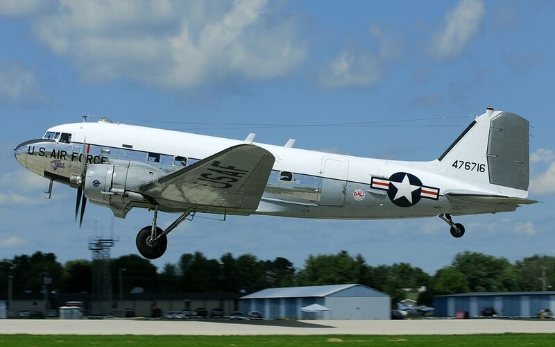 U.S. Air Force aircraft in flight