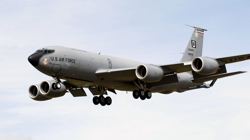 U.S. Air Force aircraft in flight