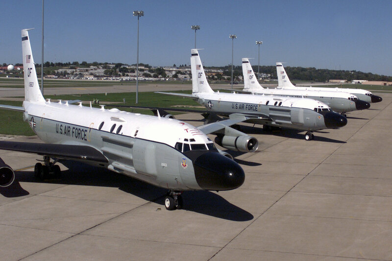 U.S. Air Force aircraft on tarmac