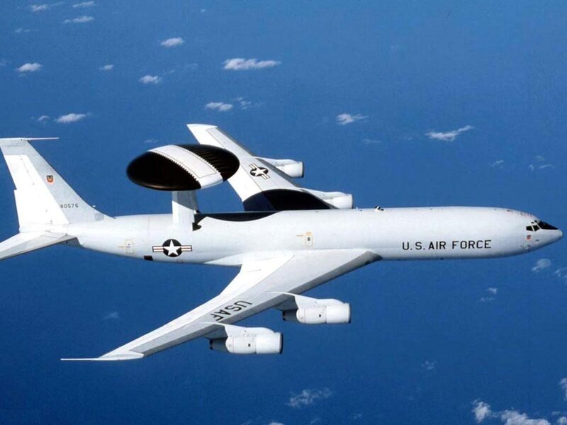 U.S. Air Force AWACS aircraft