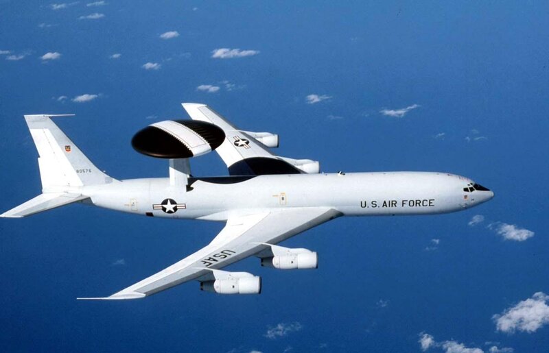 U.S. Air Force AWACS aircraft