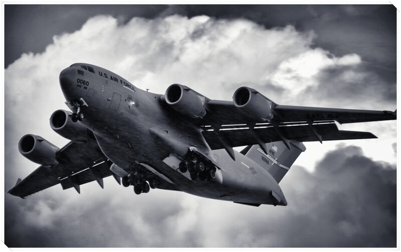 U.S. Air Force C-17 — Black