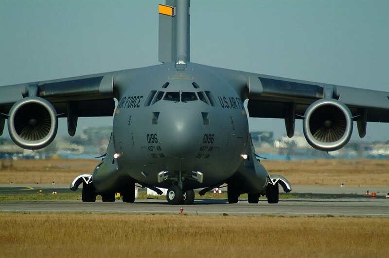 U.S. Air Force C-17 — Gray, Neutral, Afternoon