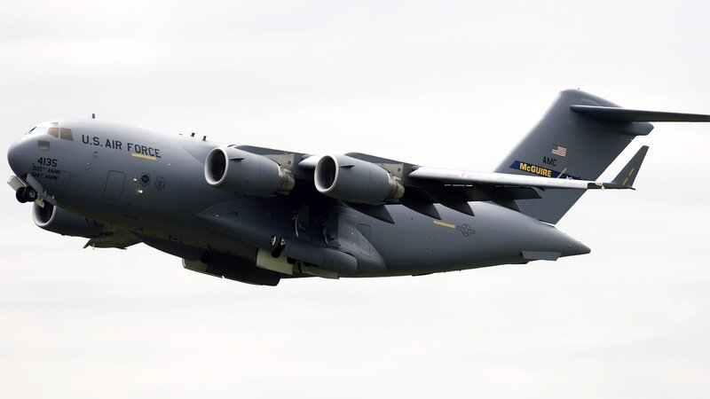 U.S. Air Force C-17 — Gray, Neutral, Photograph