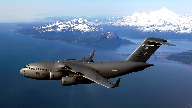 U.S. Air Force C-17 — Gray, Serene, Afternoon, Photograph, Aircraft