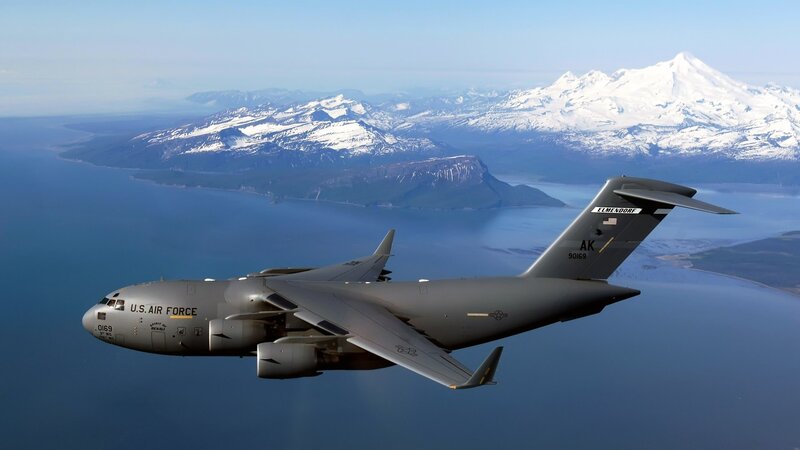 U.S. Air Force C-17 — Gray, Serene, Morning