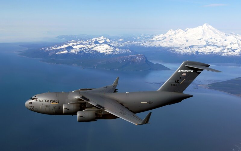 U.S. Air Force C-17 — Gray, Serene