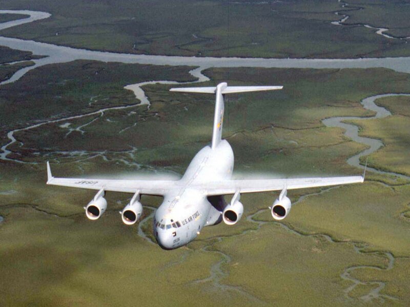 U.S. Air Force C-17 — White