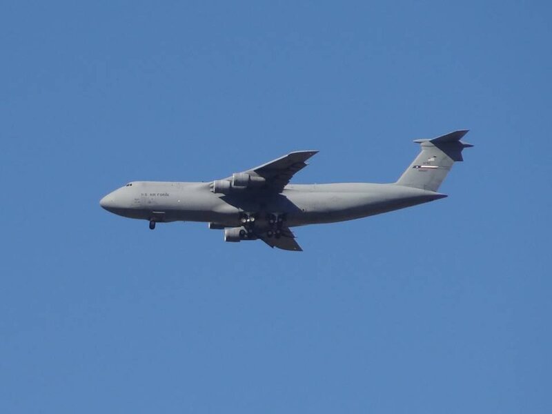U.S. Air Force Cargo Plane — Blue