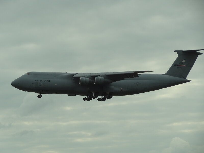 U.S. Air Force Cargo Plane — Gray
