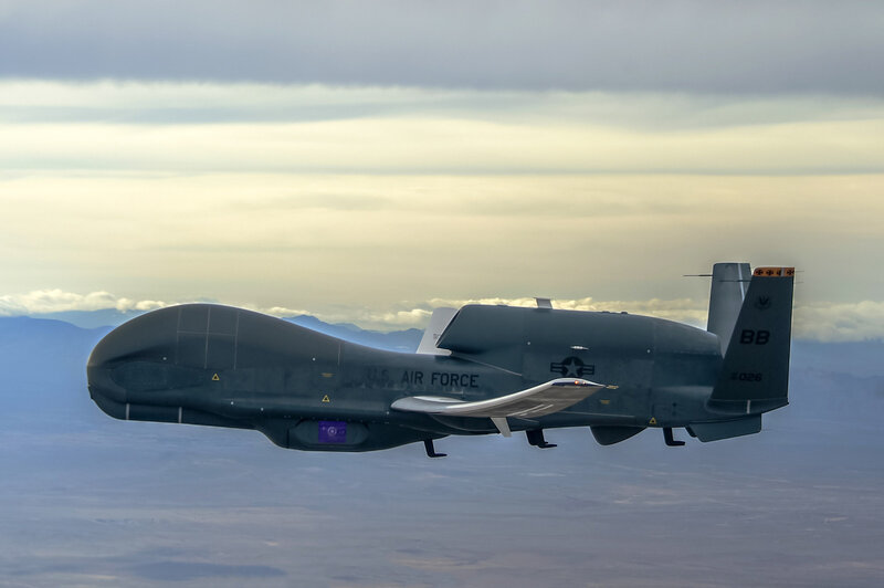 U.S. Air Force Drone — Gray, Serene