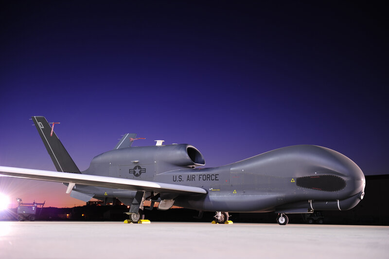 U.S. Air Force drone on tarmac