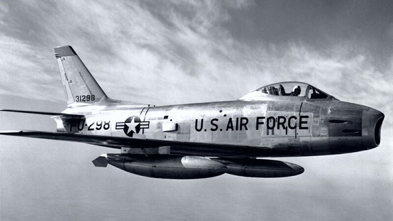 U.S. Air Force Jet — Black, Dramatic