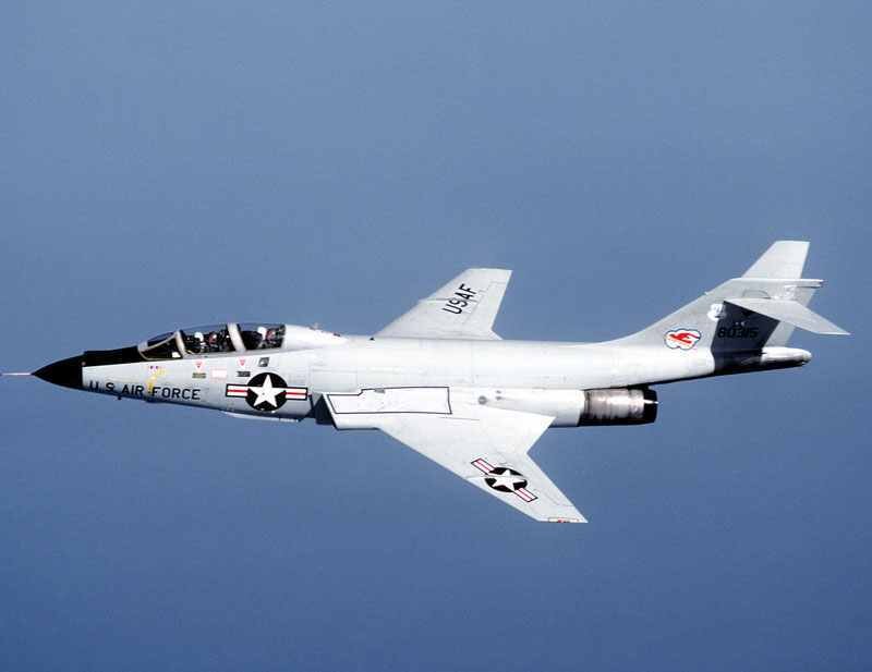 U.S. Air Force Jet — Blue, Calm