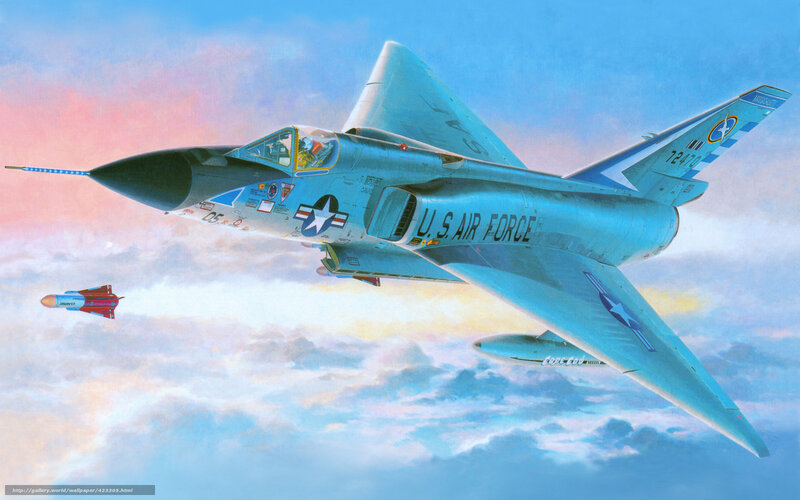 U.S. Air Force Jet — Blue, Dramatic, Sunset