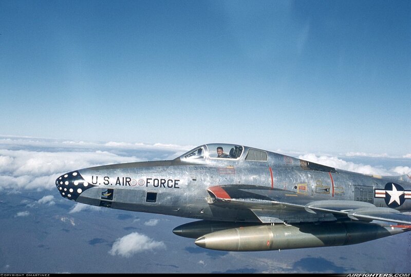 U.S. Air Force Jet — Blue, Serene, Afternoon