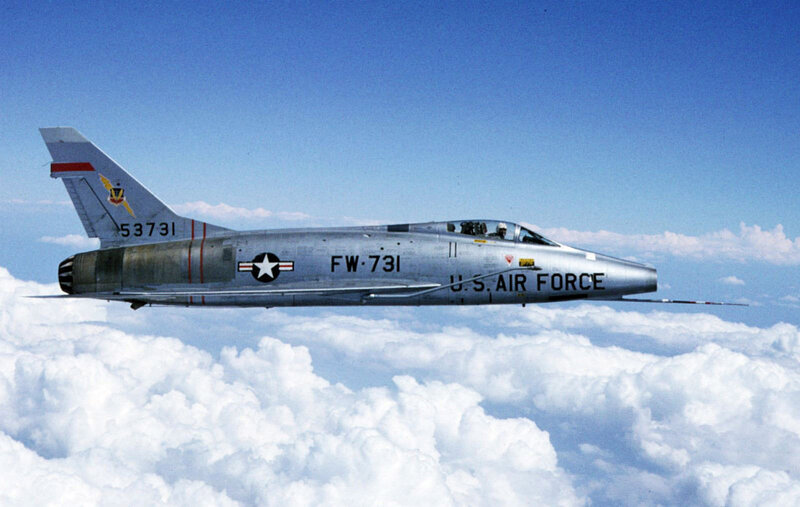 U.S. Air Force Jet — Blue, Serene