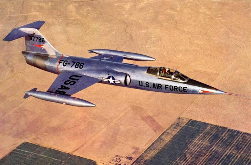 U.S. Air Force Jet — Gray, Aerial