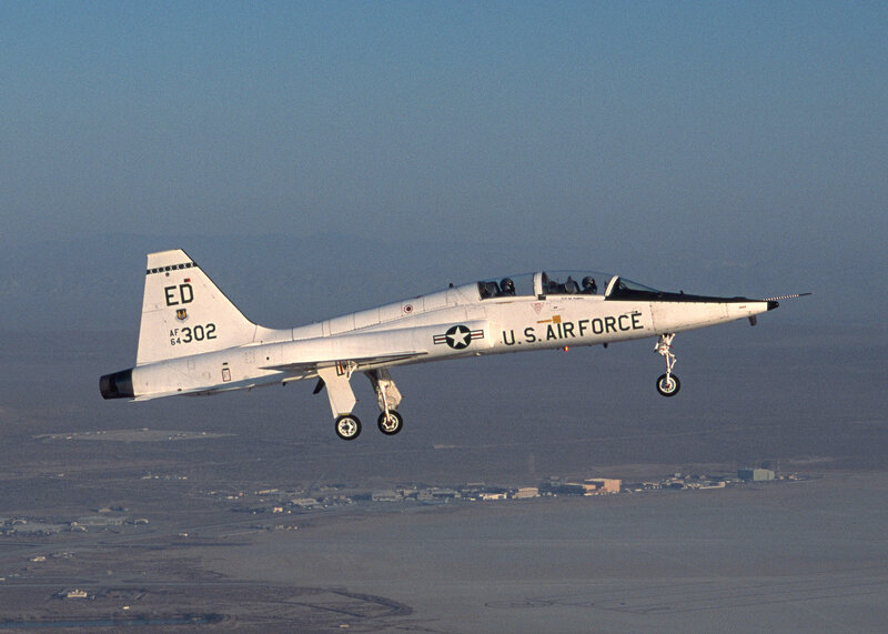 U.S. Air Force Jet — Gray, Calm
