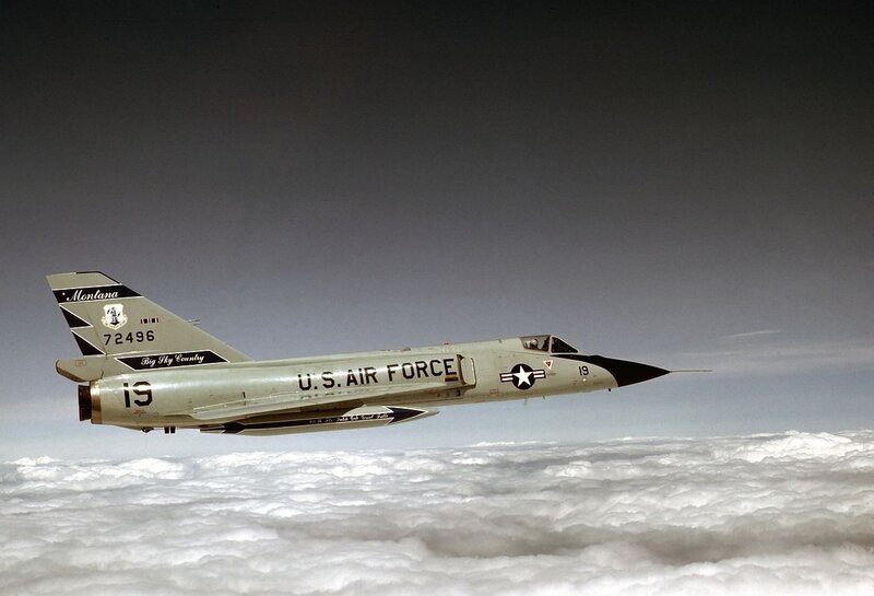 U.S. Air Force Jet — Gray, Dramatic, Photograph, Clouds