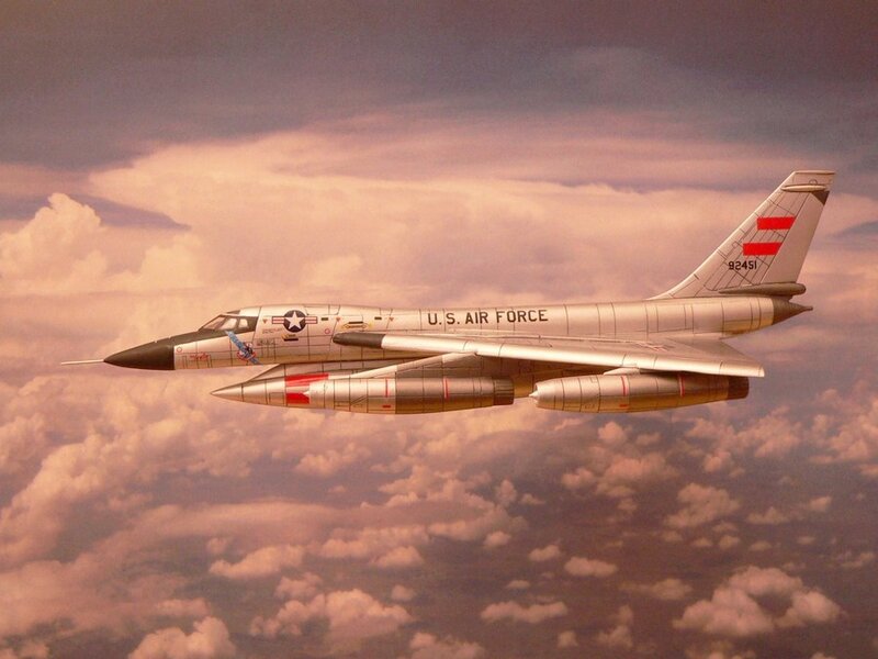 U.S. Air Force Jet — Gray, Dramatic, Sunset