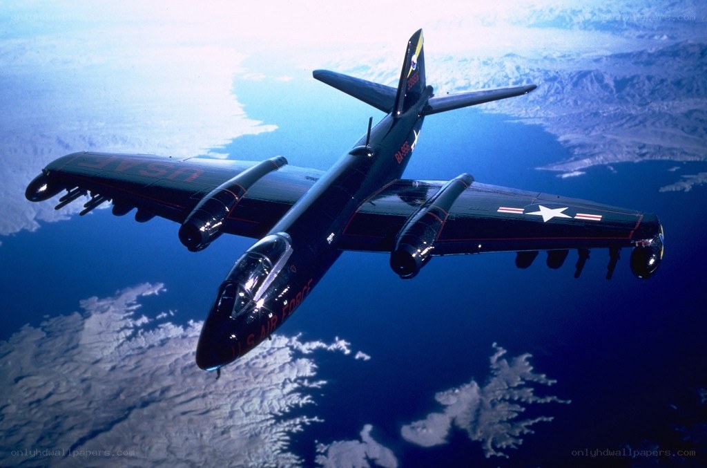 U.S. Air Force jet in flight